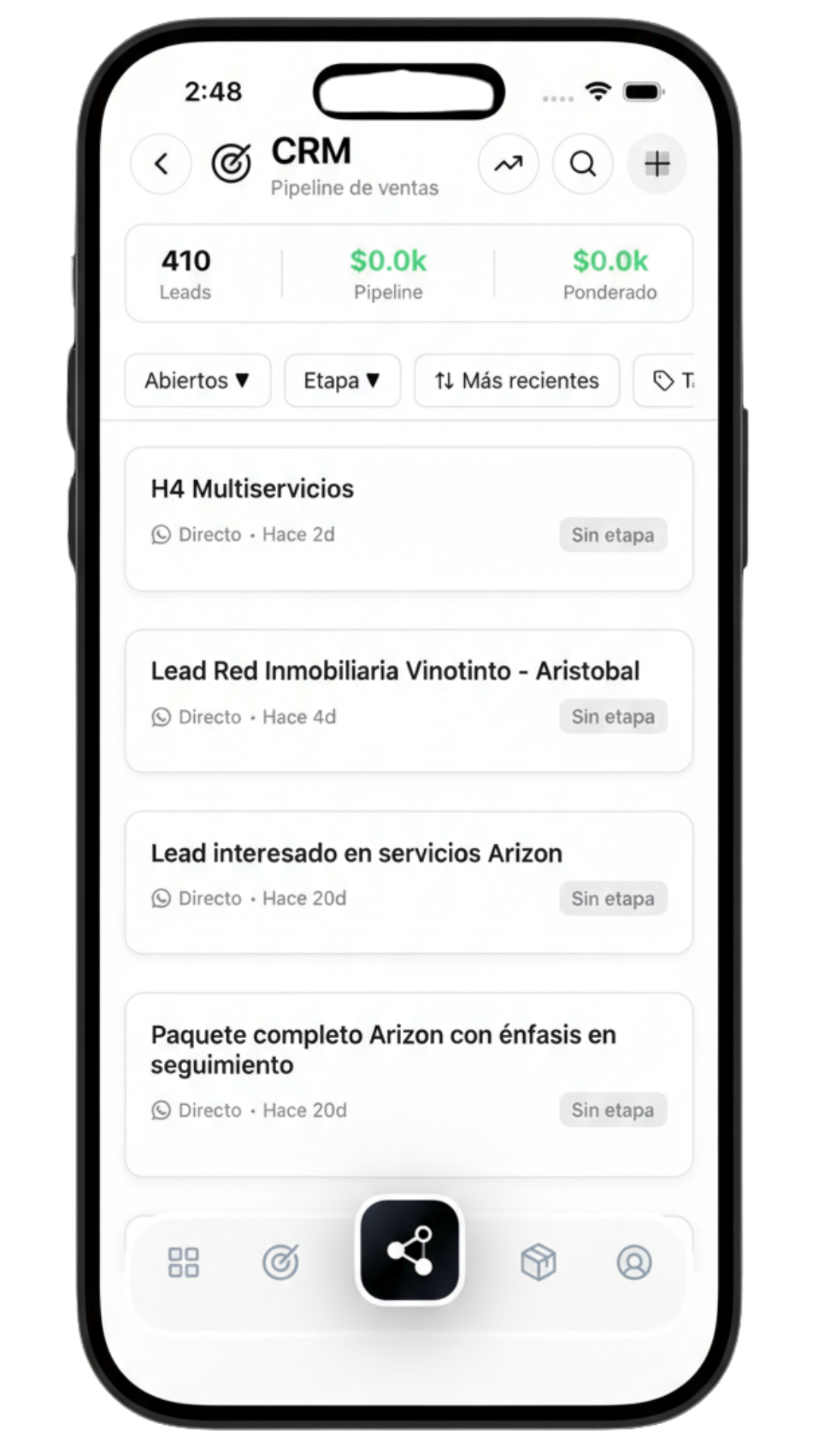 Another history screen similar to 05, displaying previously generated answers.